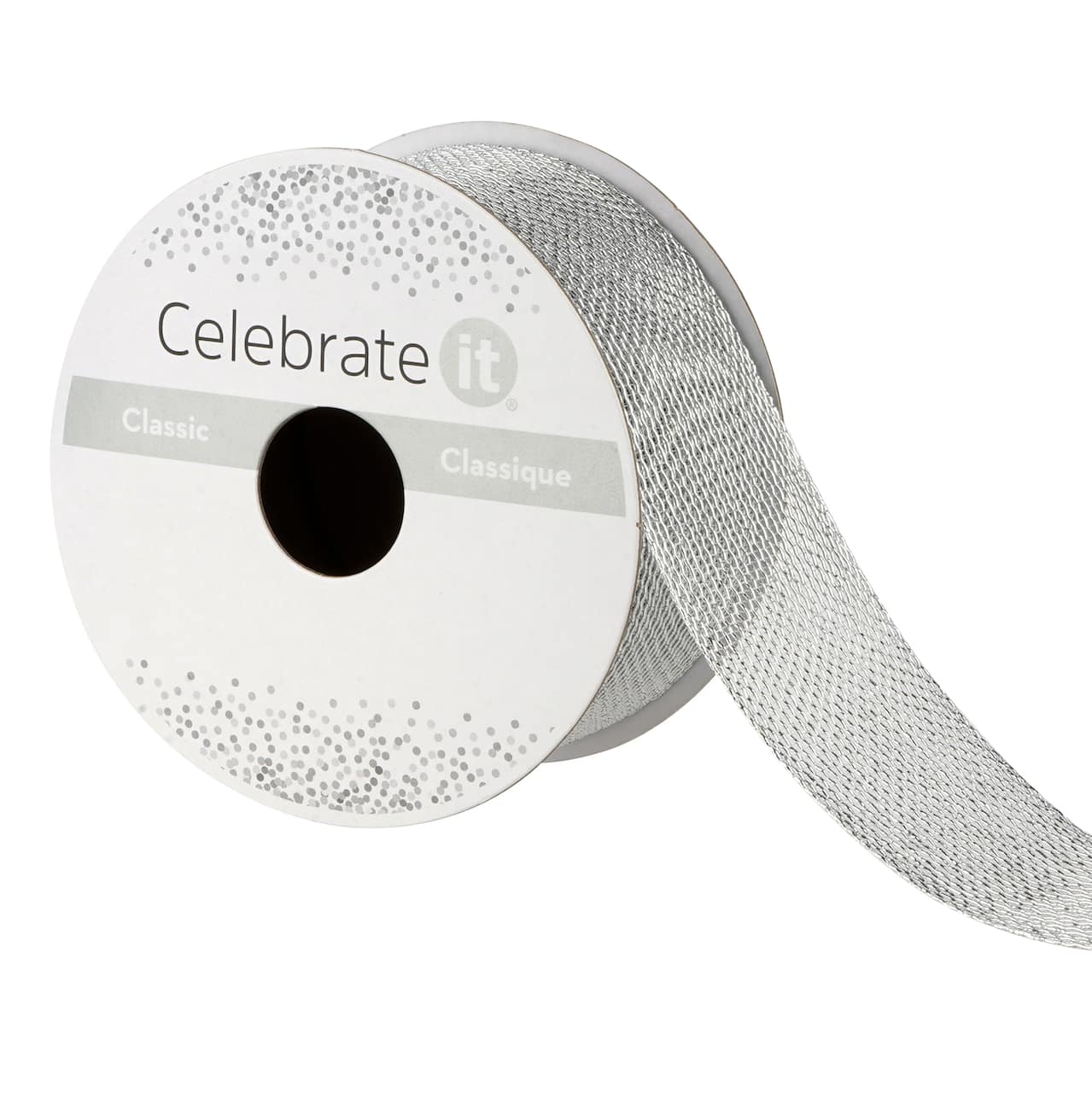 12 Pack: 1.5" x 3yd. Metallic Mesh by Celebrate It®